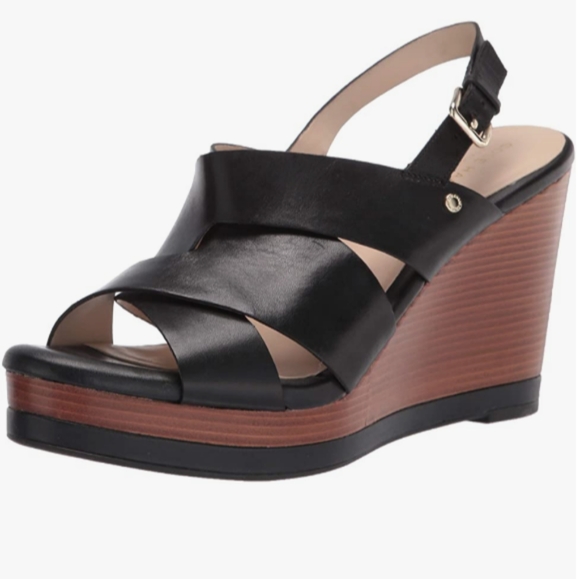 Cole Hann wedge sandals size 8 - Picture 1 of 6